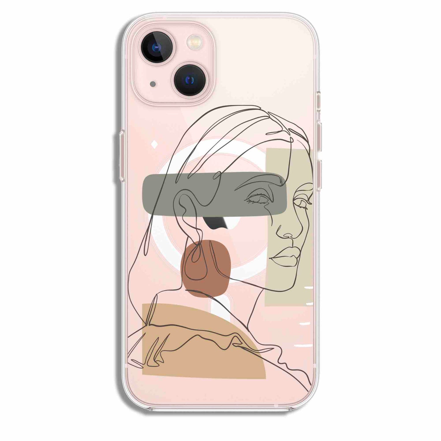 Minimal Gaze - Cover Magsafe Trasparente (MagClear Case)