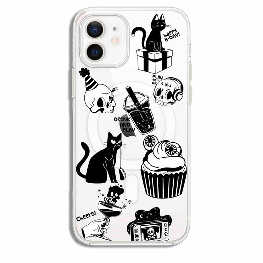 Dark&Mistic Stickers - Cover Magsafe Trasparente (MagClear Case)